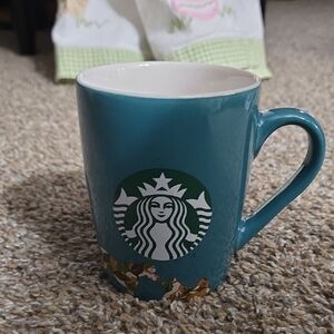 Starbucks Blue Mug with Logo